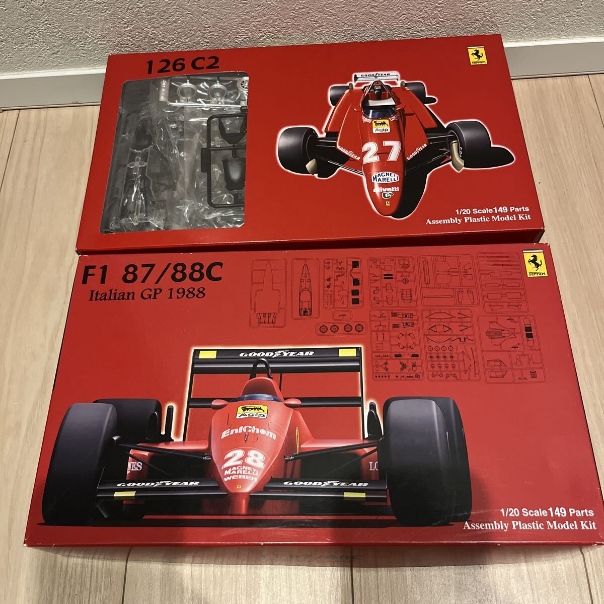 Yahoo!オークション -「フジミ 1／20 フェラーリ126c2」の落札相場