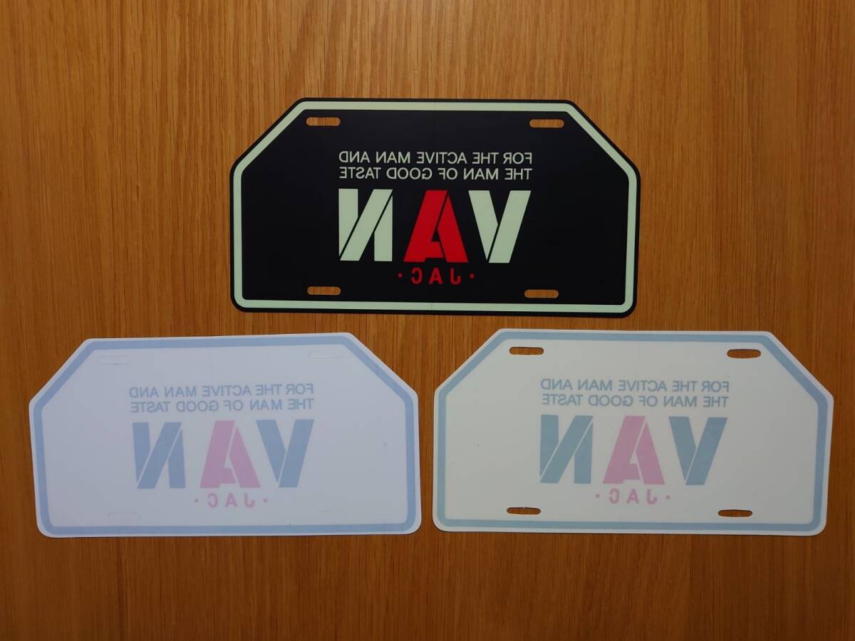 Yahoo!オークション -「van jac ステッカー」の落札相場・落札価格