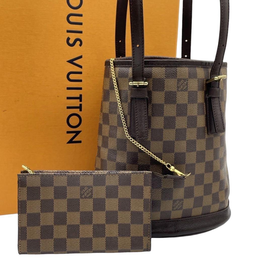 Yahoo!オークション -「ルイヴィトン ダミエ マレ」(かばん、バッグ