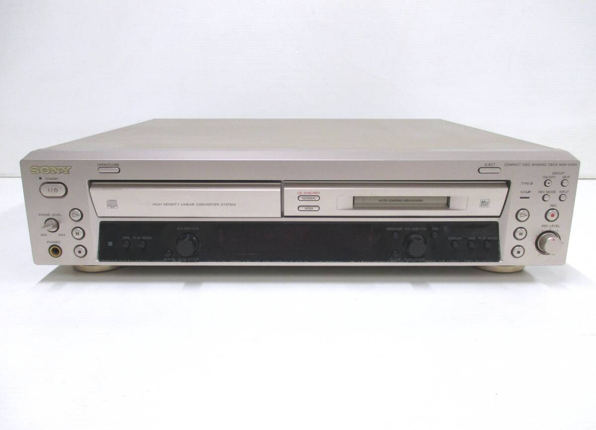 Yahoo!オークション -「ソニー mxd-d400」の落札相場・落札価格