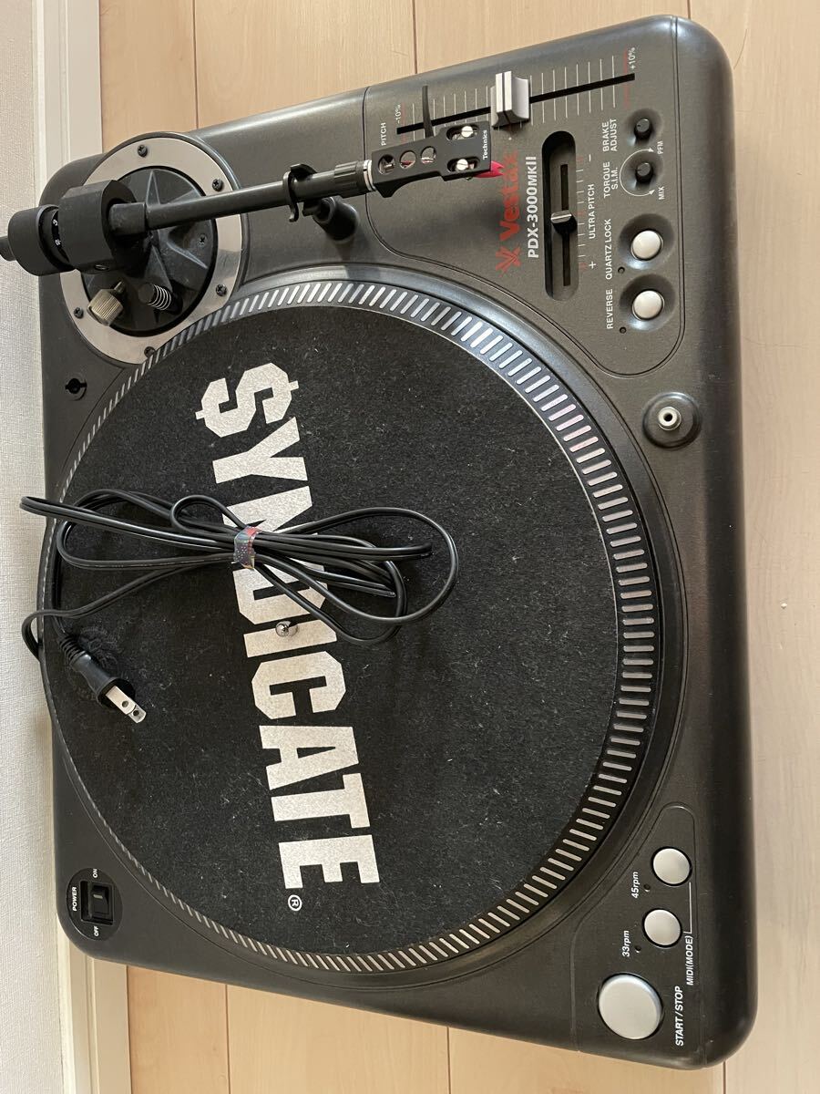 Yahoo!オークション -「vestax ターンテーブル」の落札相場・落札価格