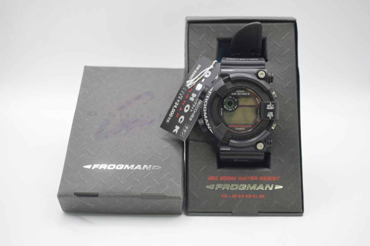 Yahoo!オークション -「フロッグマン g-shock メンインブラック」の
