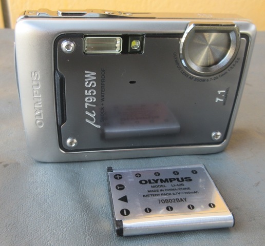 美品】OLYMPUS μ795 ダークシルバー 動作確認済 美品】OLYMPUS μ795