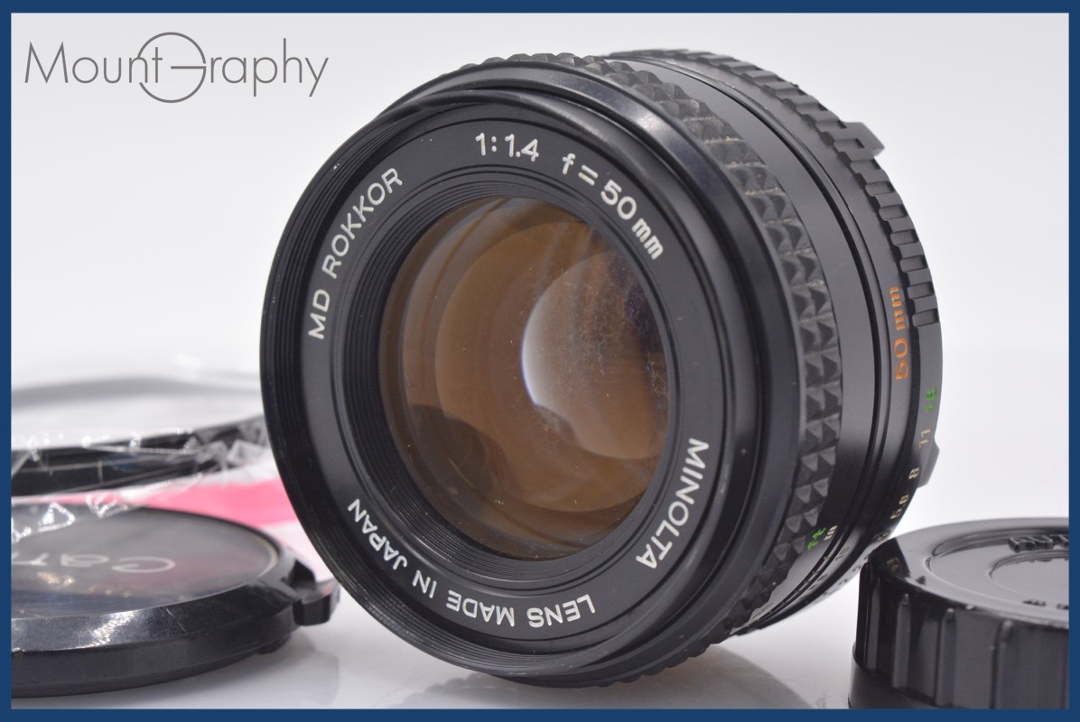Yahoo!オークション -「minolta md 50mm f1.4」の落札相場・落札価格
