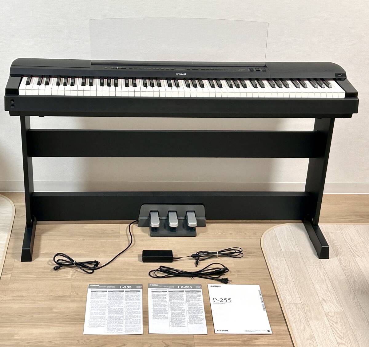 Yahoo!オークション -「ヤマハ p255」(電子ピアノ) (鍵盤楽器)の落札