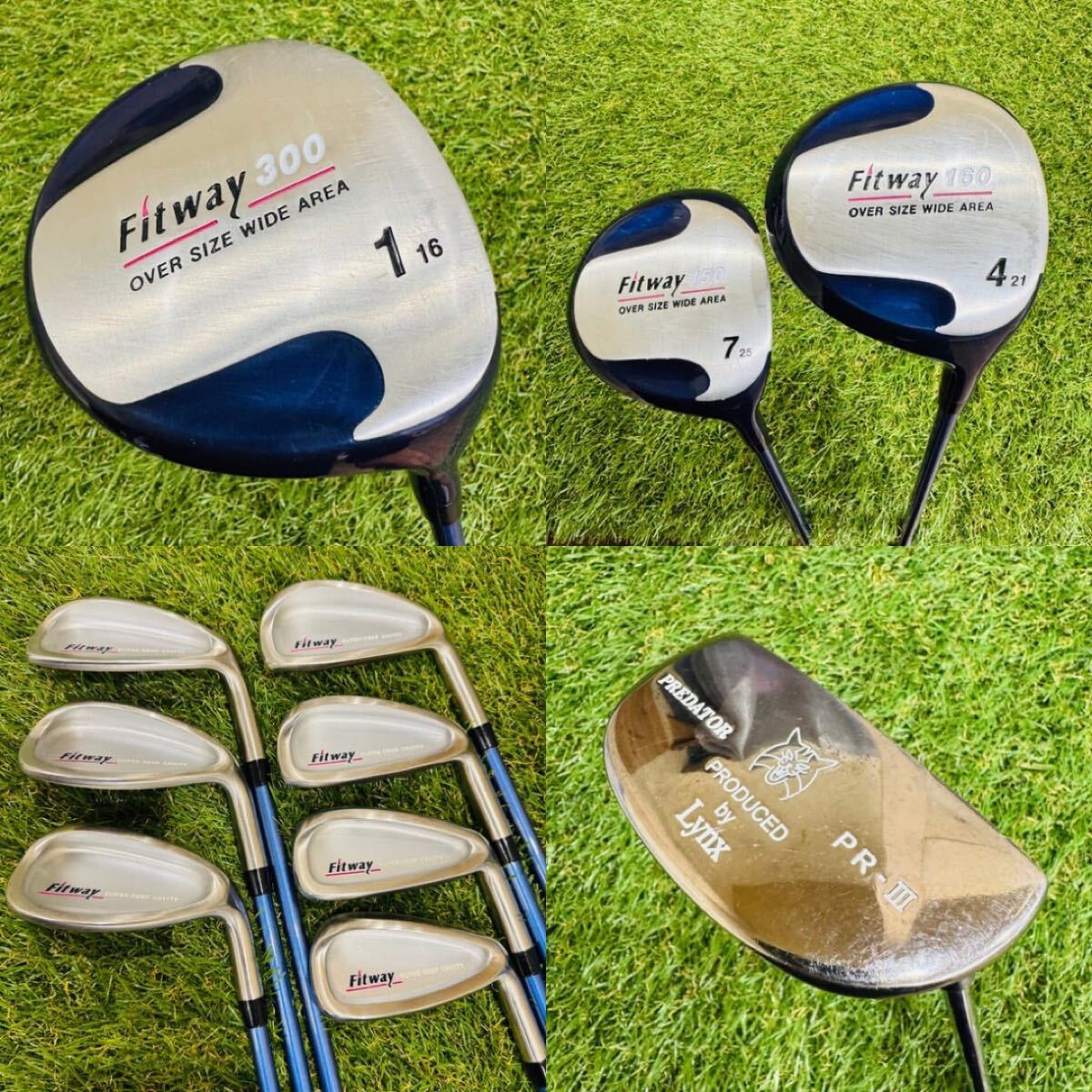 2026年最新】Yahoo!オークション -fitway ゴルフセット(女性右きき用