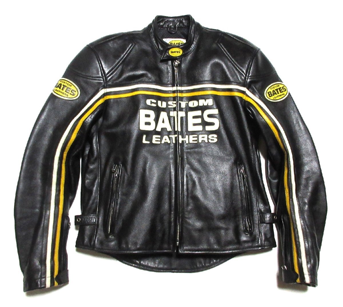 Yahoo!オークション -「ベイツ bates レザージャケット」の落札相場