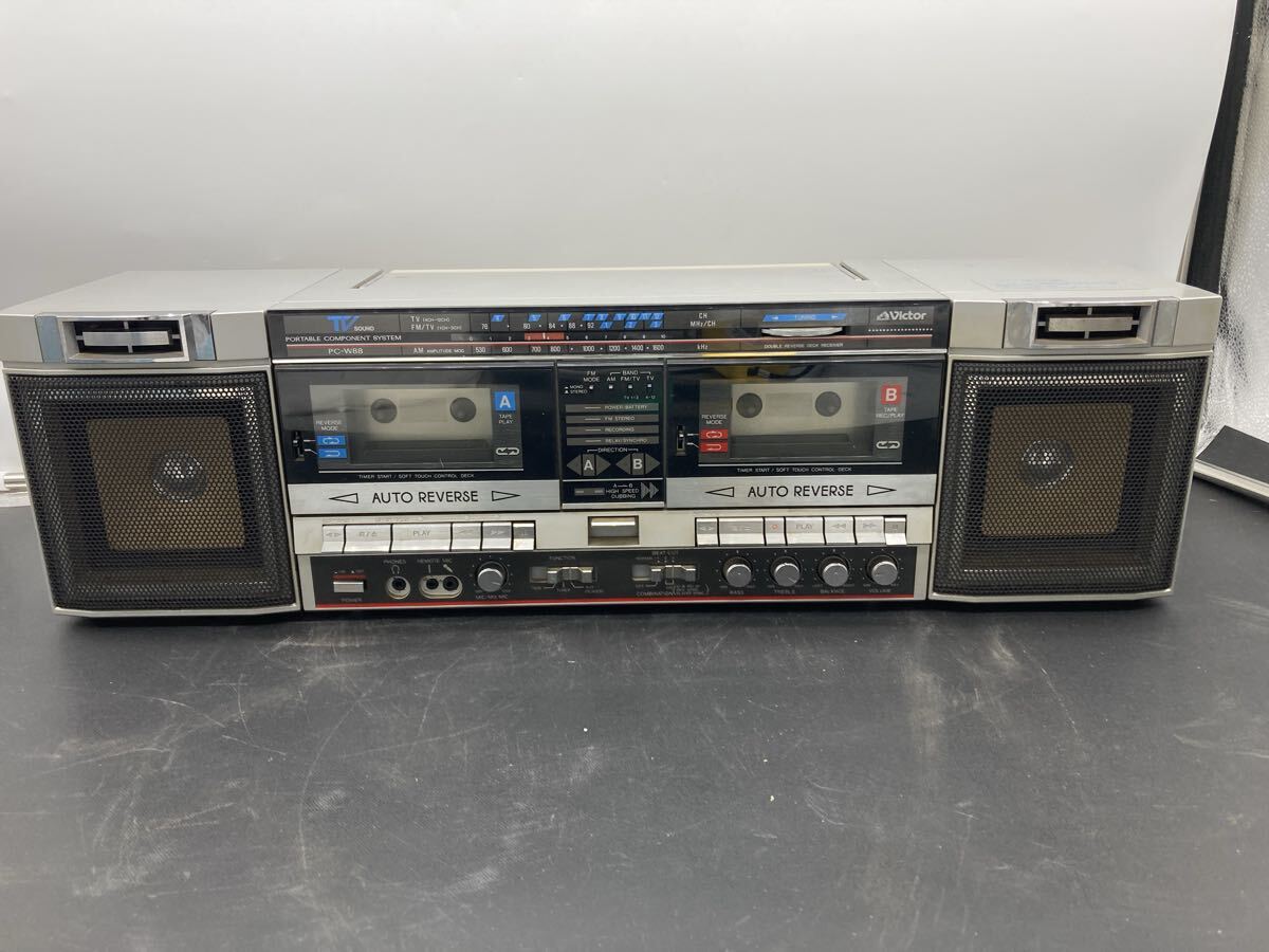 Yahoo!オークション -「victor ビクター pc」(ラジカセ) (カセット