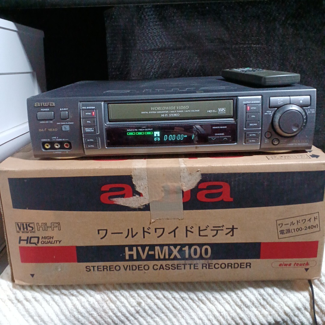 Yahoo!オークション -「(aiwa アイワ)」(VHSビデオデッキ) (ビデオ