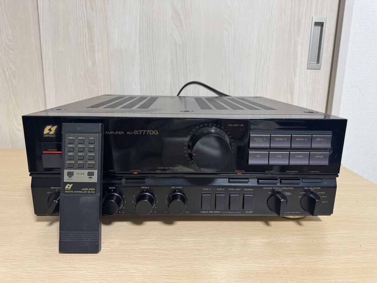 Yahoo!オークション -「サンスイアンプau777dg」の落札相場・落札価格