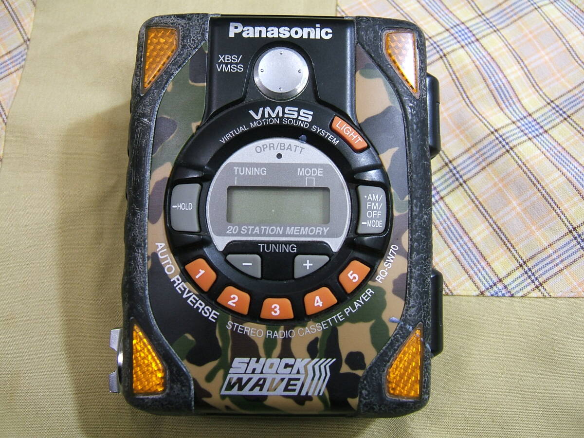 Yahoo!オークション -「パナソニック shock wave」(カセットプレーヤー