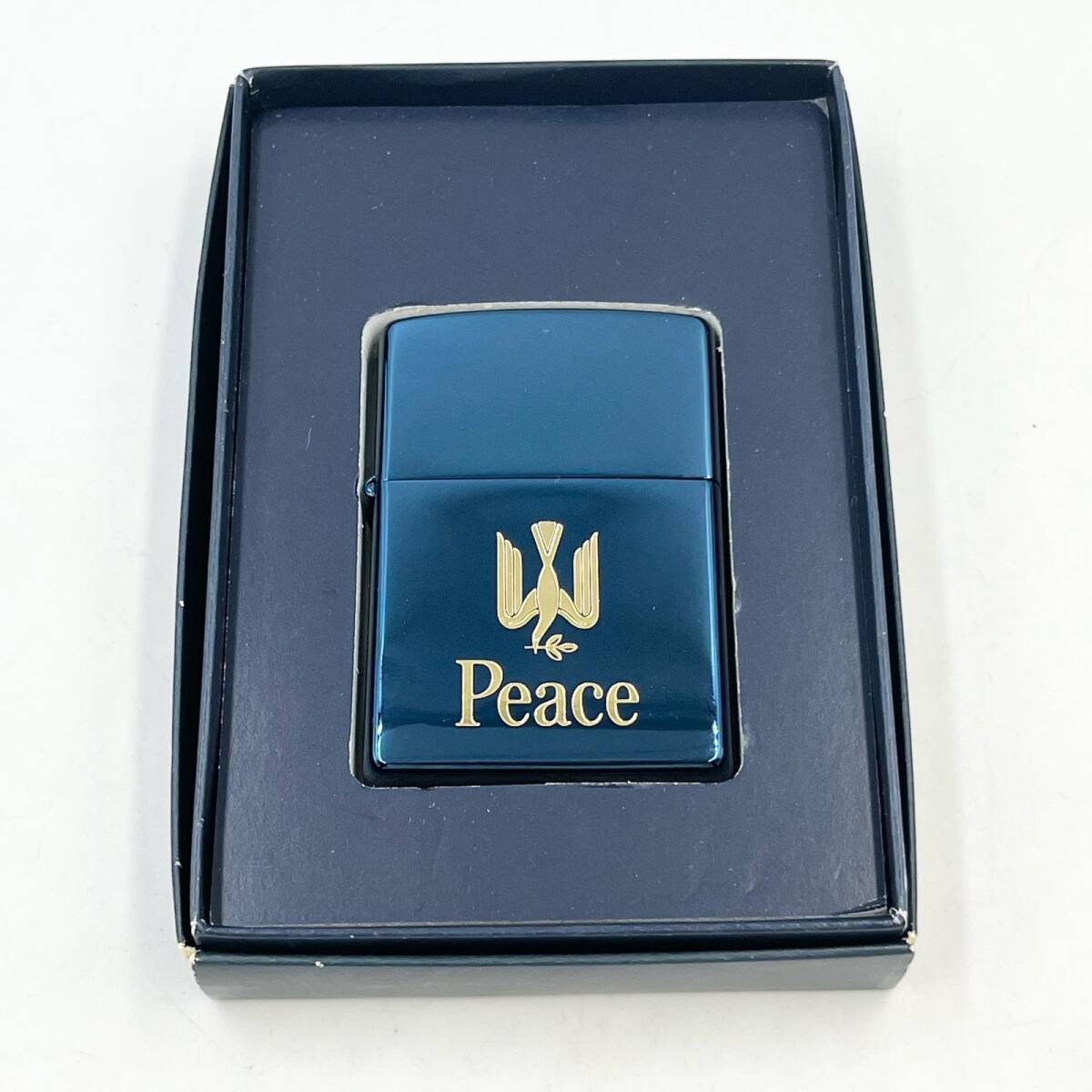 Yahoo!オークション -「ブルーチタン zippo peace」の落札相場・落札価格