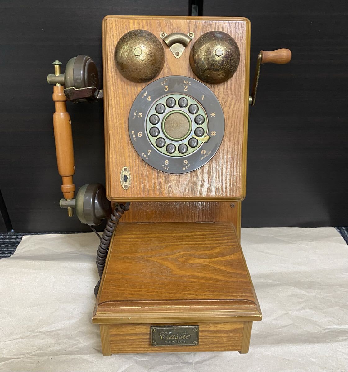 Yahoo!オークション -「木製 antique」(電話機) (電化製品)の落札相場