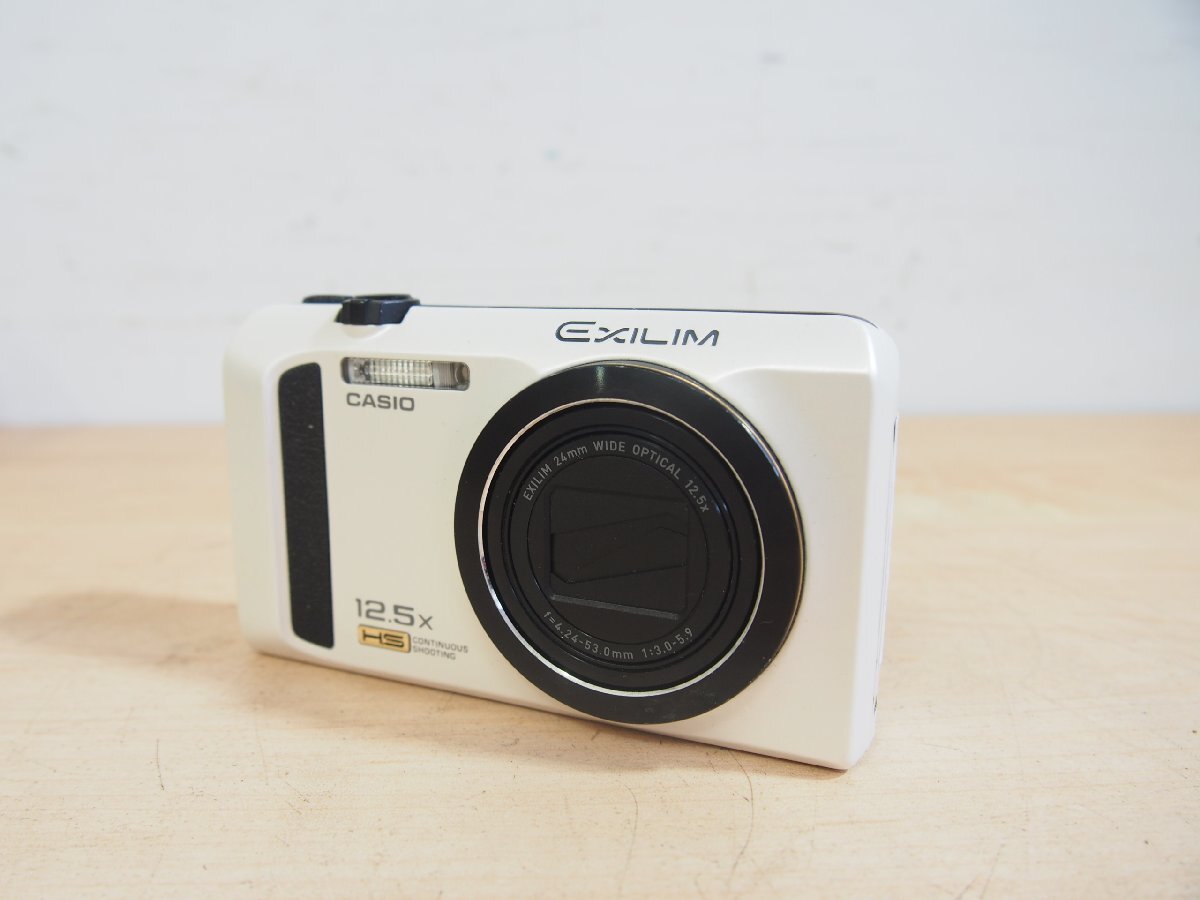 CASIO EXILIM デジカメ EX-ZR100 ホワイト ジャンク品 Yahoo