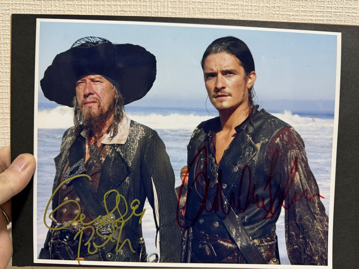 Yahoo!オークション -「パイレーツオブカリビアン」(サイン) (映画関連