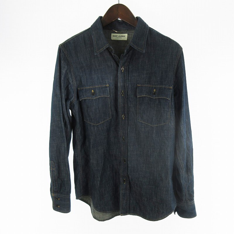 2026年最新】Yahoo!オークション -「サンローラン デニム シャツ