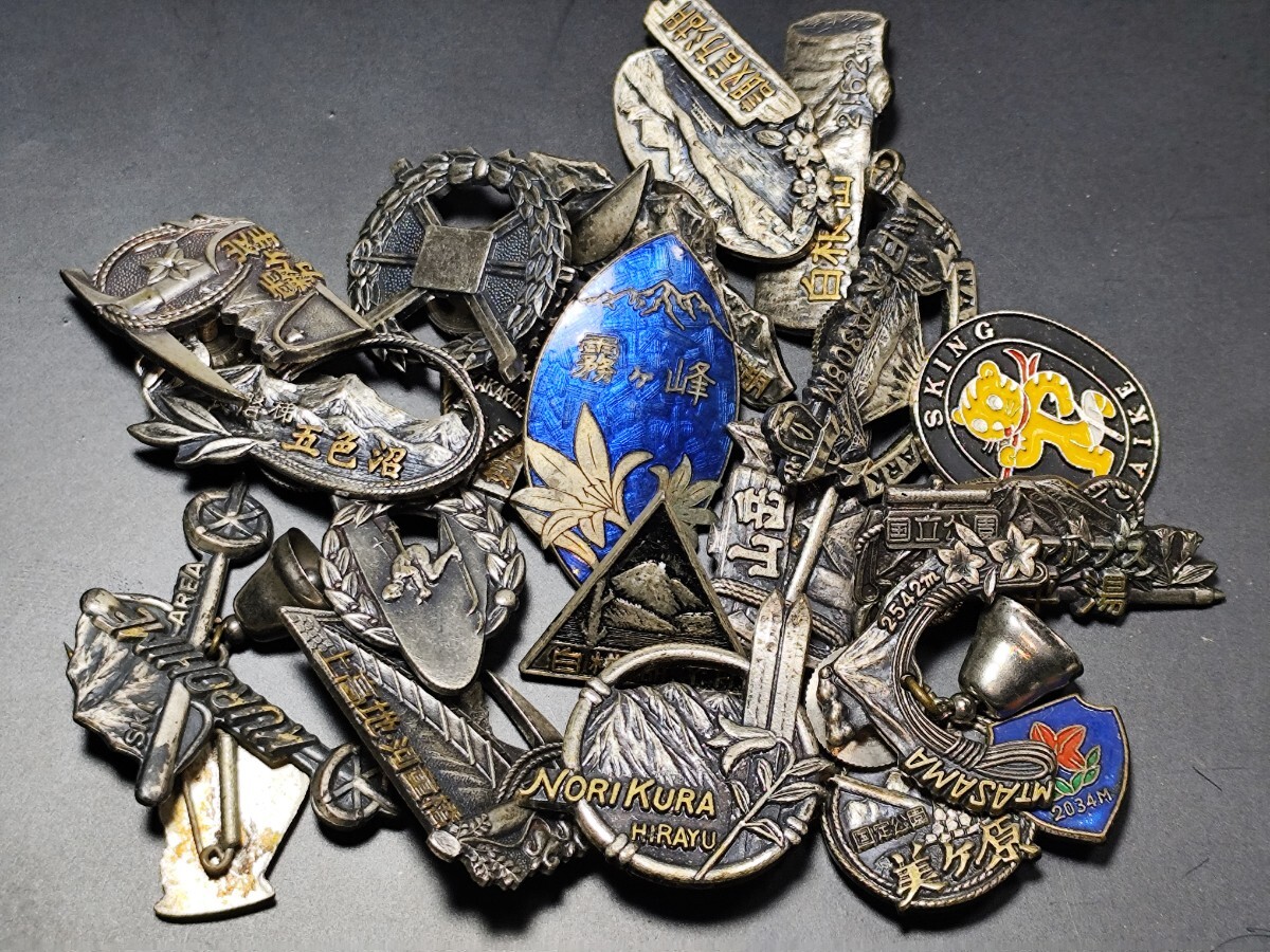 Yahoo!オークション -「山 バッジ」の落札相場・落札価格