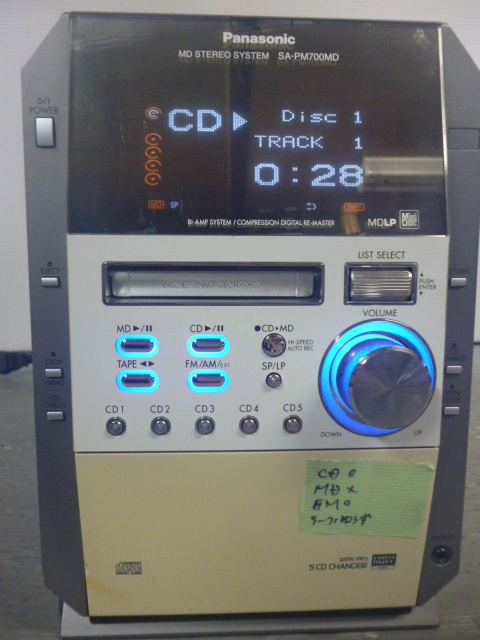 Yahoo!オークション -「パナソニック sa-pm700md」の落札相場・落札価格