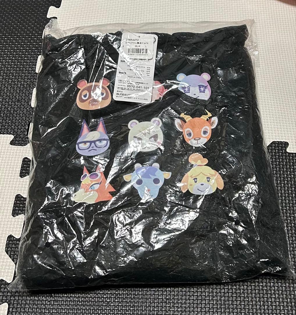 あつまれどうぶつの森 パーカー 集合 新品 Sサイズ ピンク あつ森