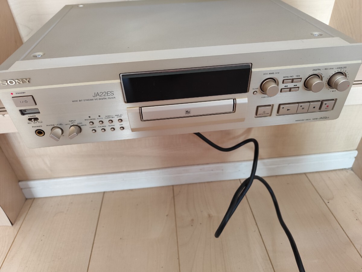 Yahoo!オークション -「ソニー mds-ja22es」の落札相場・落札価格