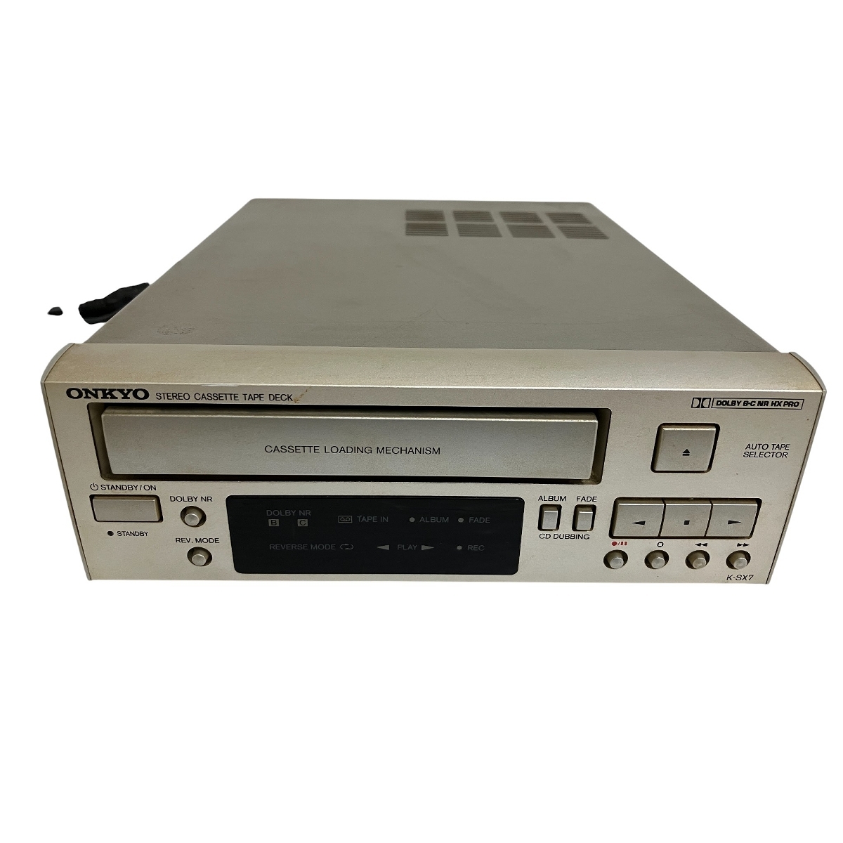 ONKYO オンキョー K-SX7 オートリバースカセットデッキ プレーヤー