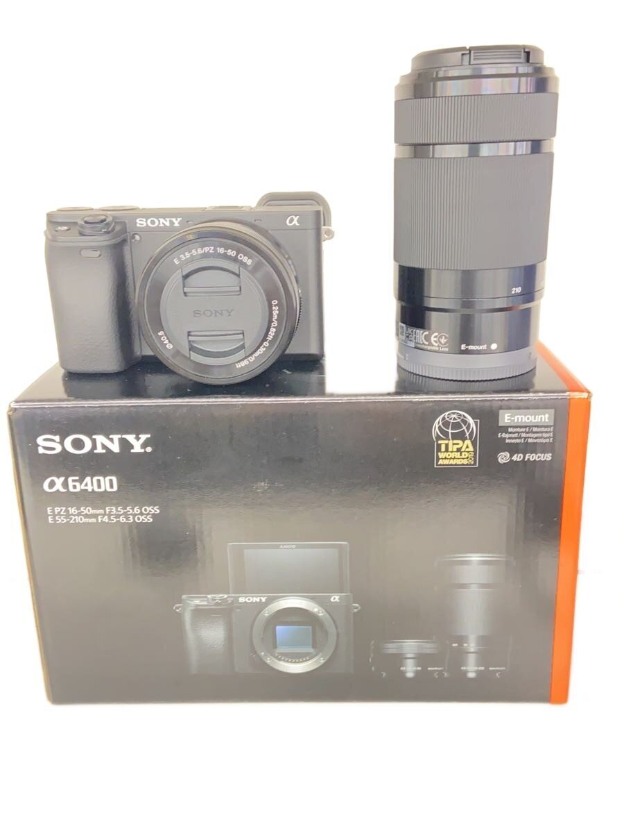 SONY α6400 ILCE-6400Y ダブルズームレンズキット オークション比較