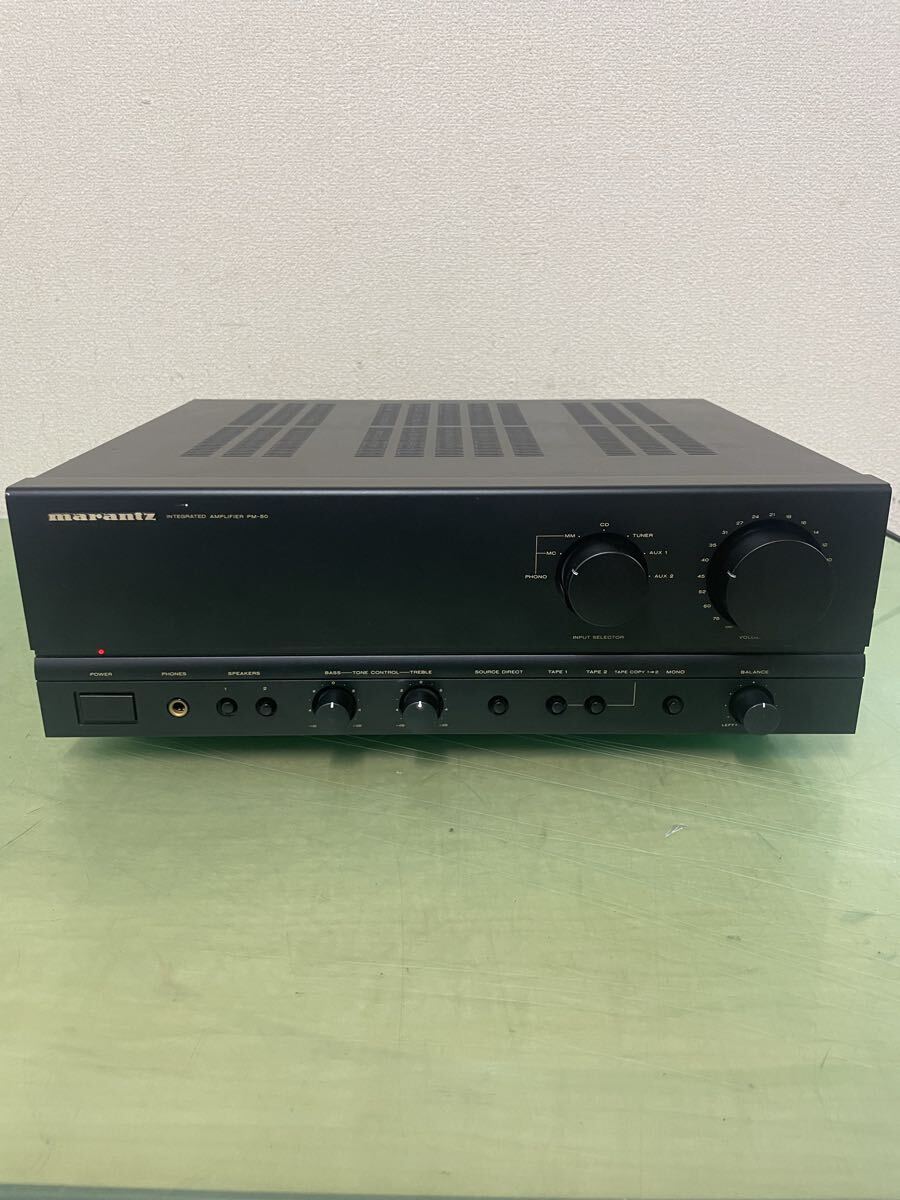 Yahoo!オークション -「marantz pm-50」の落札相場・落札価格