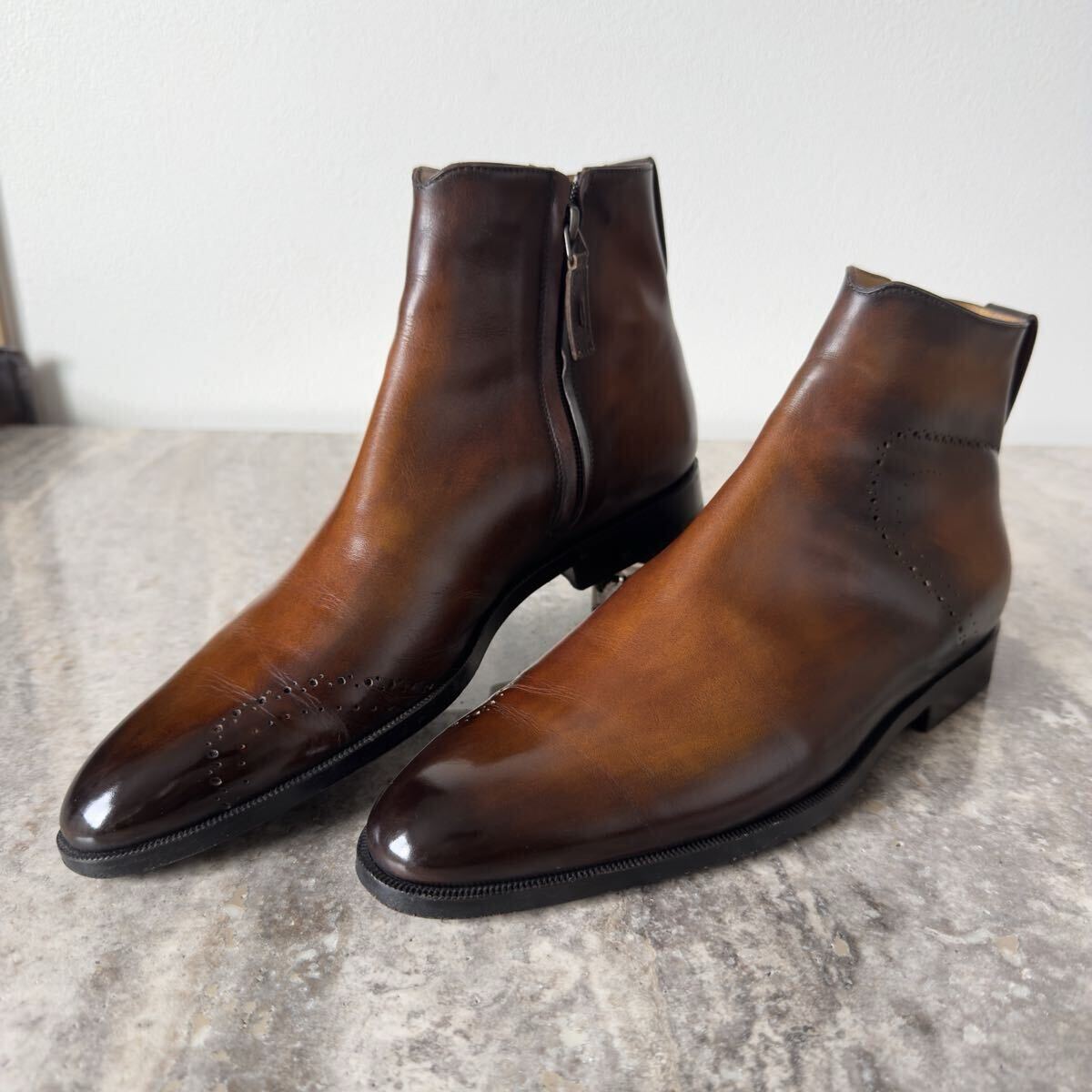 2026年最新】Yahoo!オークション -berluti ブーツの中古品・新品・未