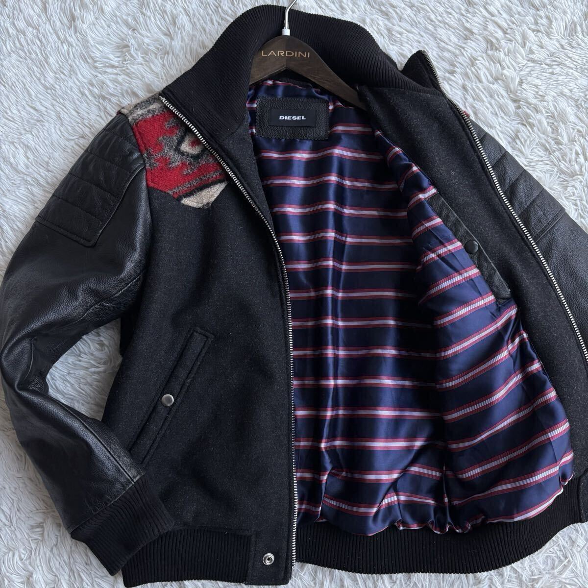 Yahoo!オークション -「ディーゼル レザー スタジャン」の落札相場