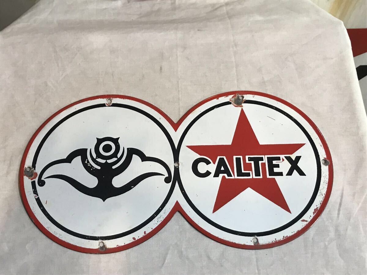 Yahoo!オークション -「カルテックス」(看板) (広告、ノベルティグッズ