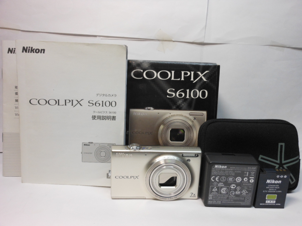 ニコン COOLPIX S6100 [スーパーレッド] オークション比較 - 価格.com