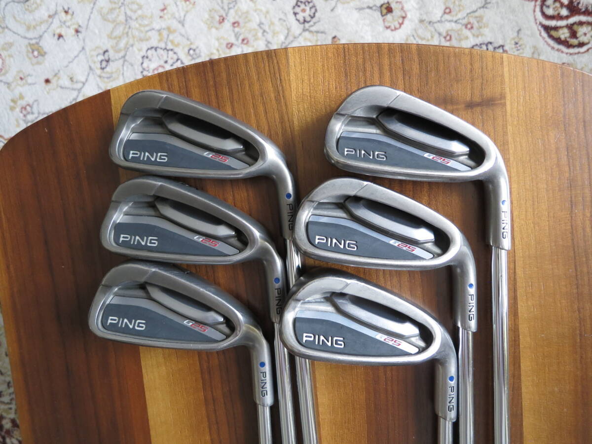 Yahoo!オークション -「ピン g25 アイアン(6本セット)」の落札相場