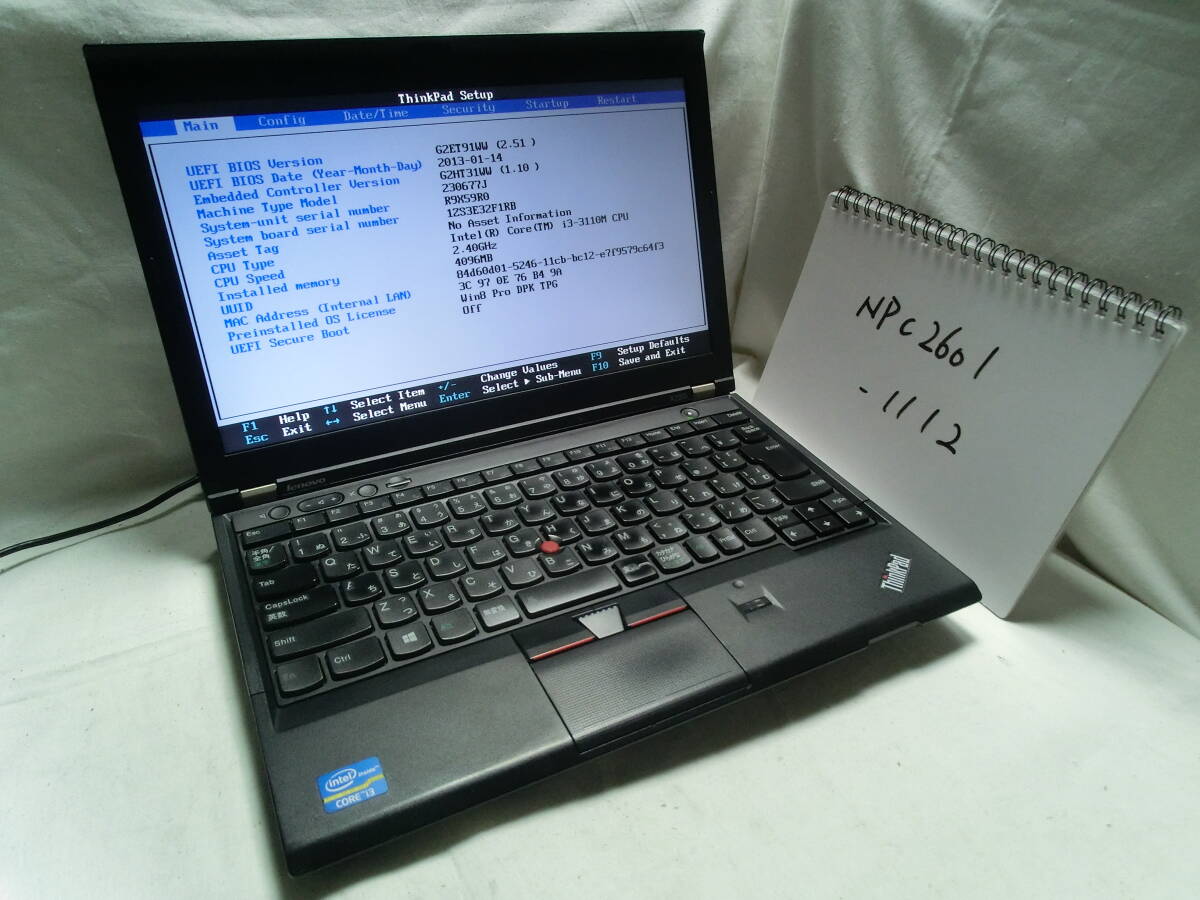 2026年最新】Yahoo!オークション -Lenovo ThinkPad x230 ジャンク