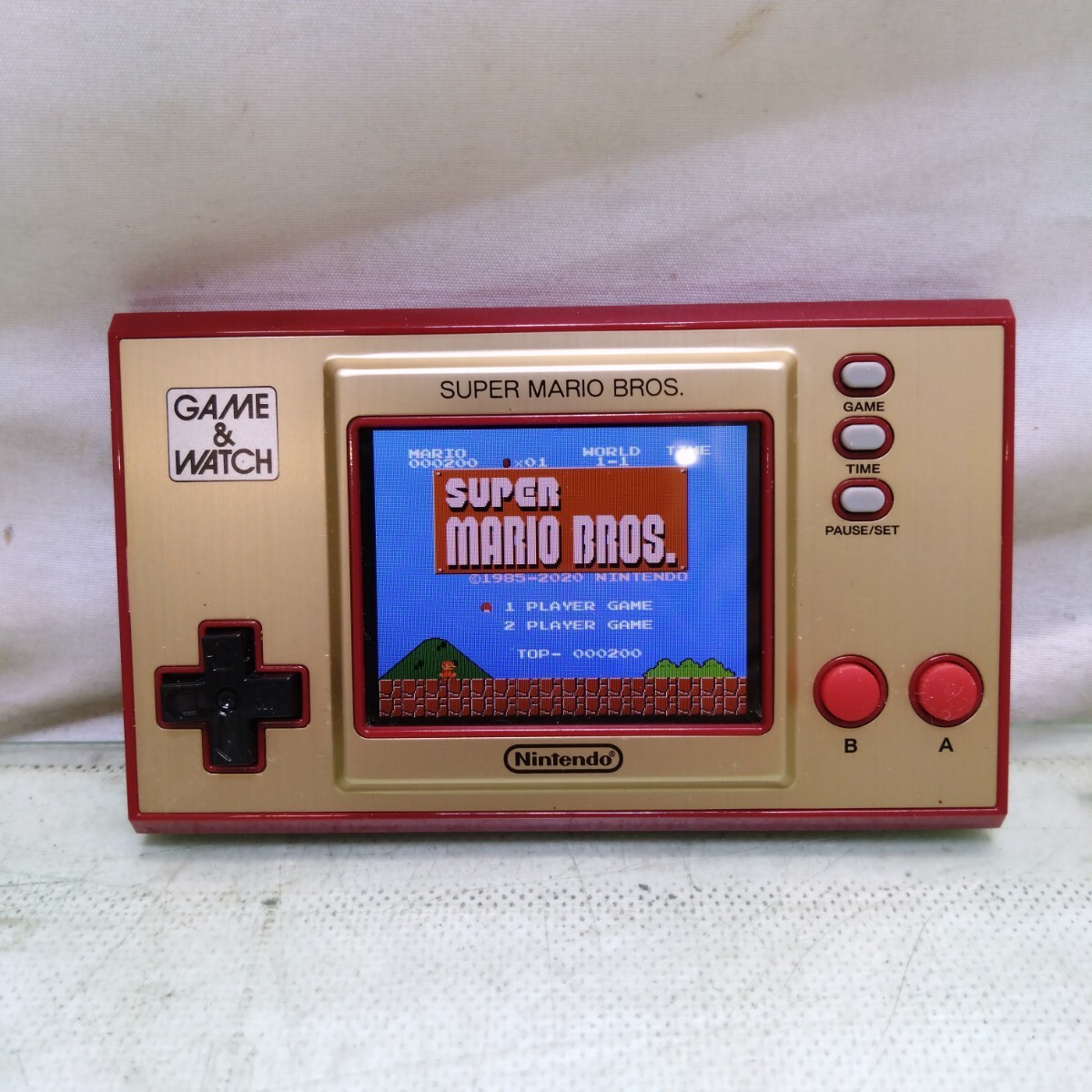 Yahoo!オークション -「スーパーマリオブラザーズ」(ゲームウォッチ