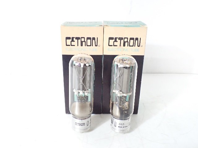 Yahoo!オークション -「845 cetron」(真空管) (真空管アンプ)の落札