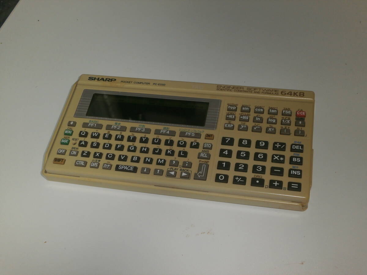 Yahoo!オークション -「pc-e550」(ポケットコンピュータ) の落札相場