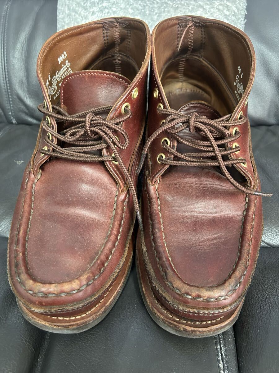 Yahoo!オークション -「ラッセルモカシン トリプルヴァンプ