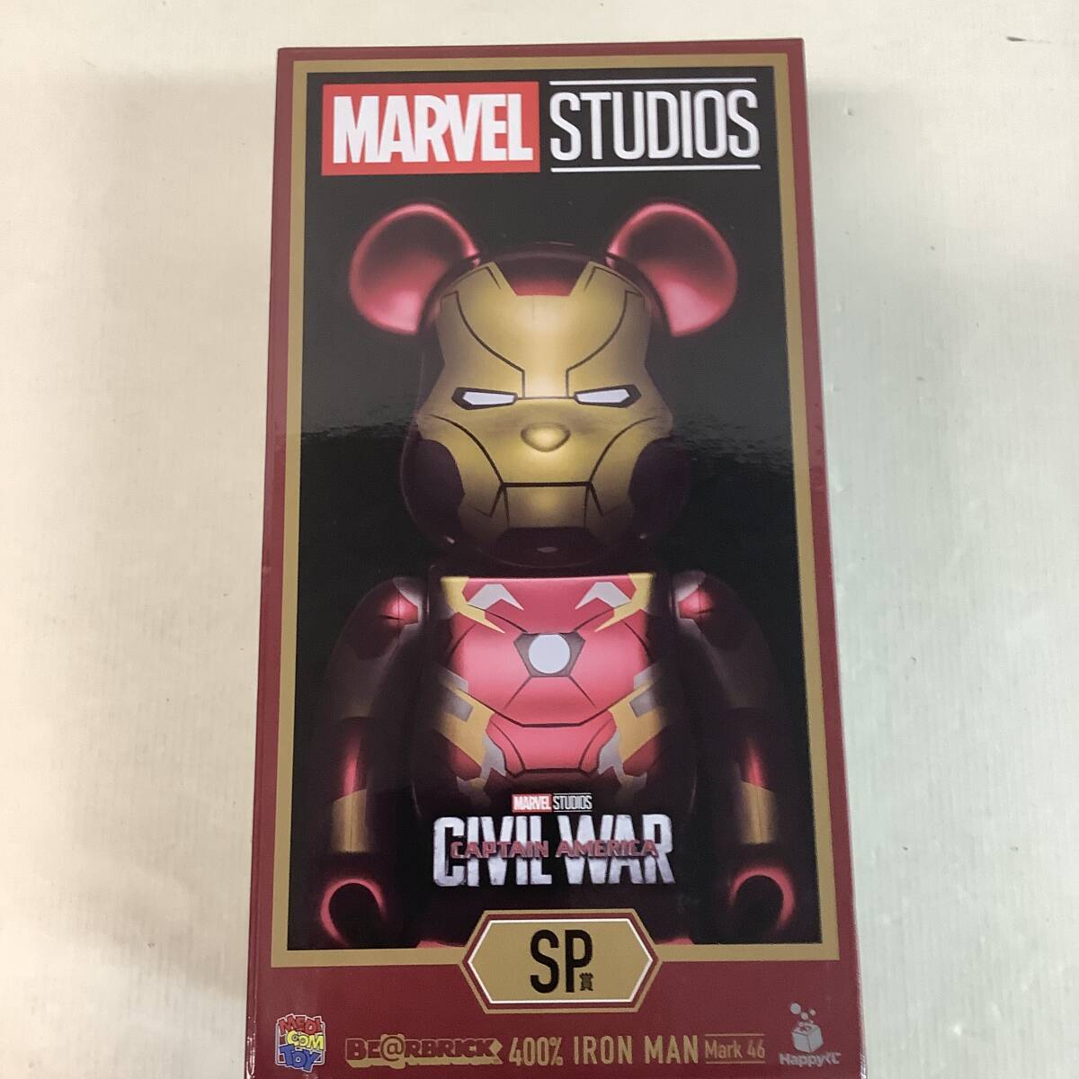 Yahoo!オークション -「ベアブリック 400 アイアンマン」の落札相場