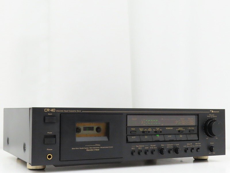 Yahoo!オークション -「ナカミチ cr-40」(カセットデッキ) (オーディオ