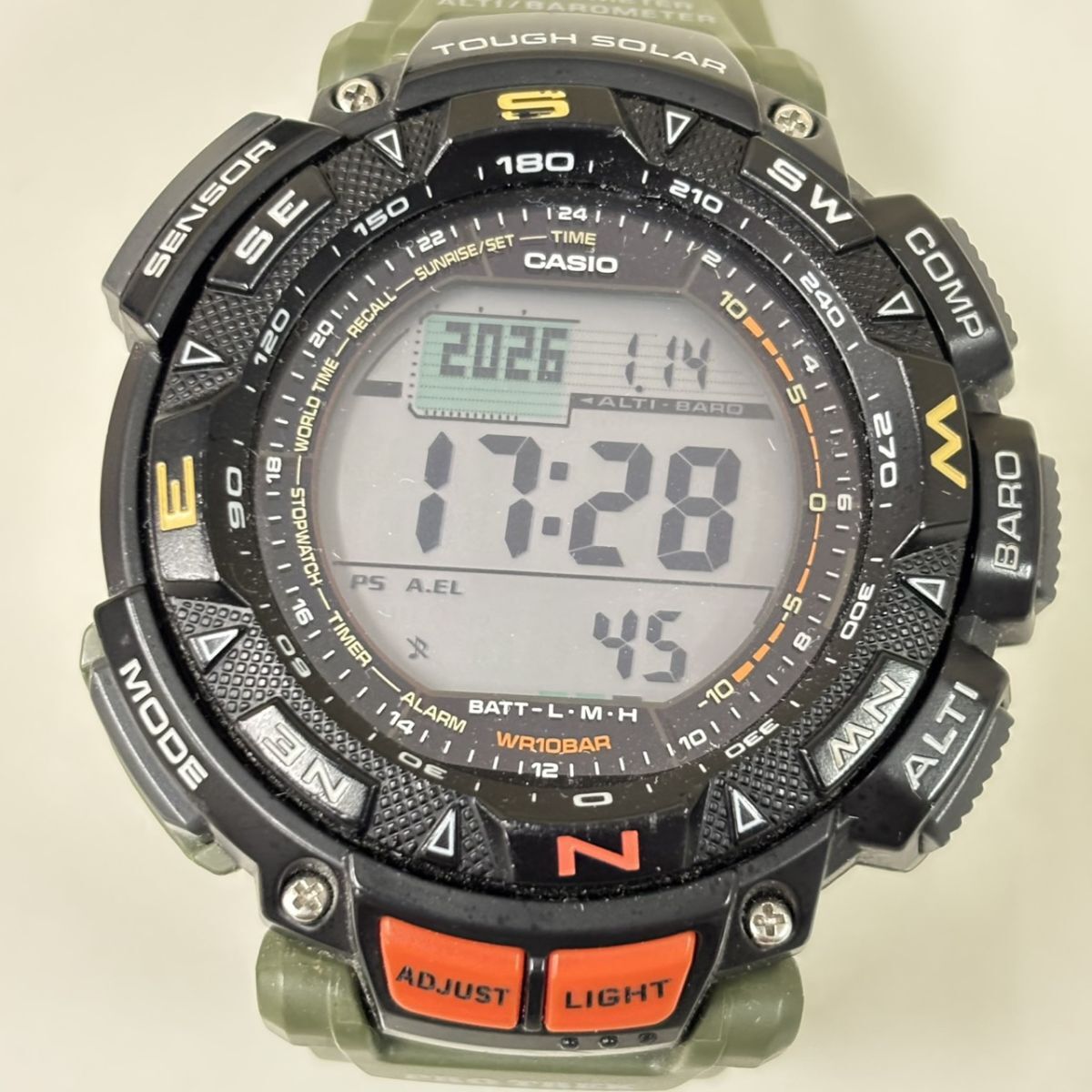 Yahoo!オークション -「casio protrek prg240」の落札相場・落札価格