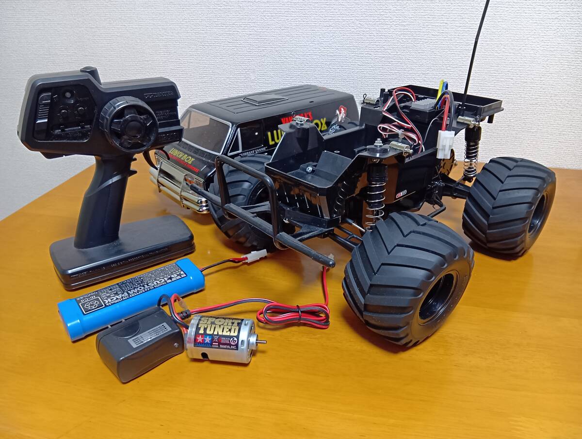 タミヤ ランチボックス ミニ XB プロポメカ付き 美品 完動品