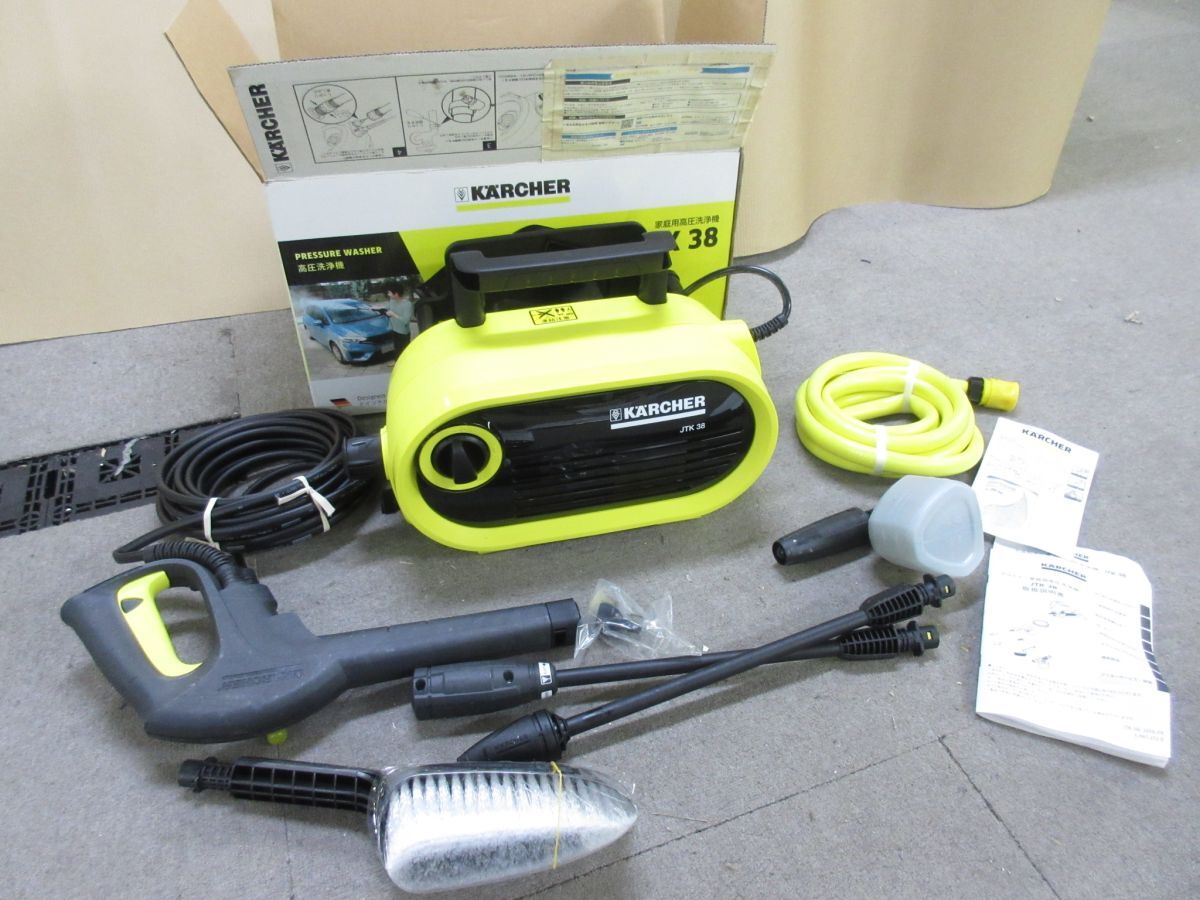 Yahoo!オークション -「家庭用高圧洗浄機 jtk38」の落札相場・落札価格