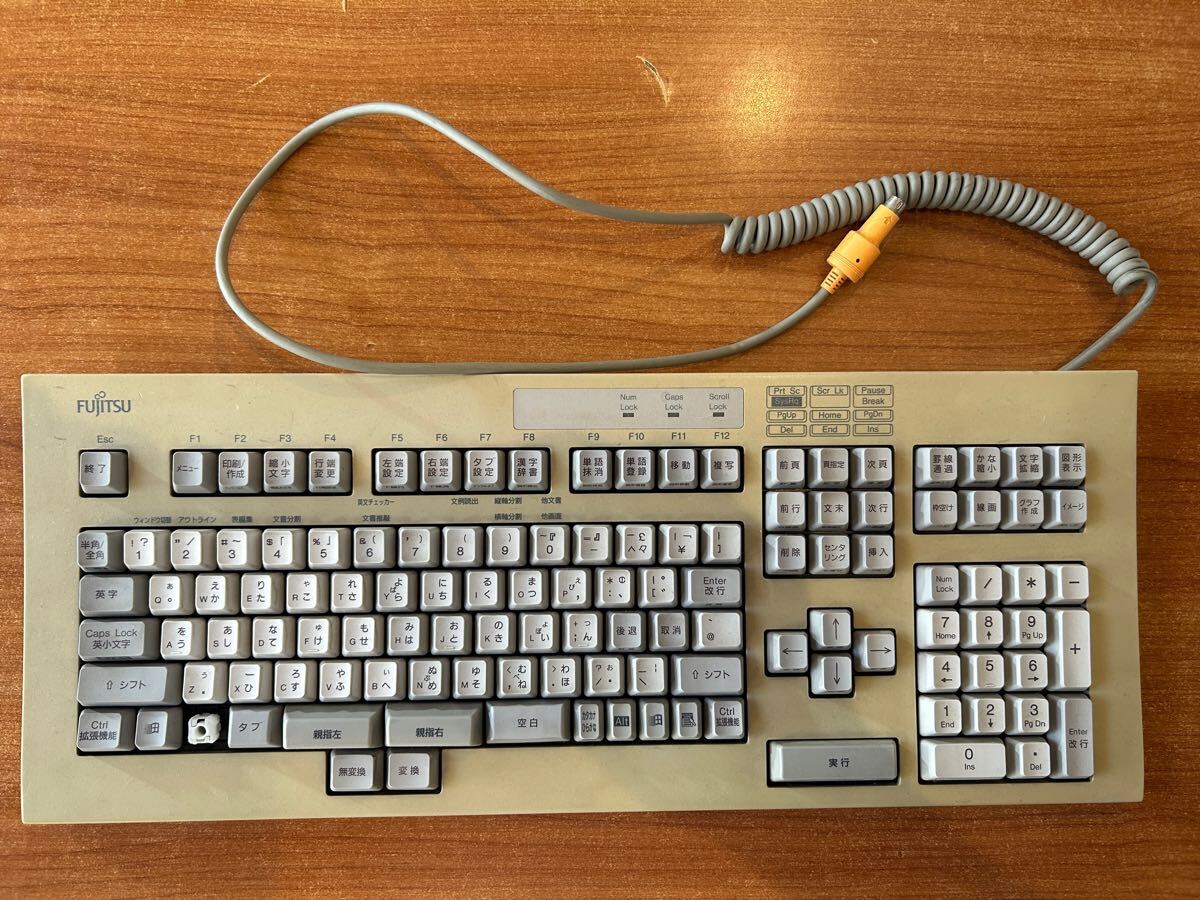 Yahoo!オークション -「親指シフトキーボード」(PS/2キーボード