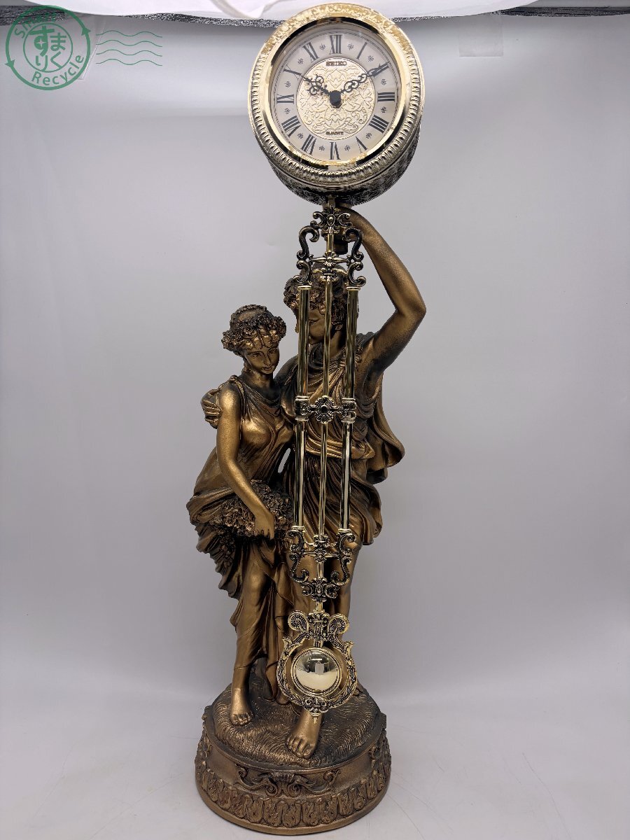 Yahoo!オークション -「ブロンズ像」(置時計) (置時計、掛時計)の落札