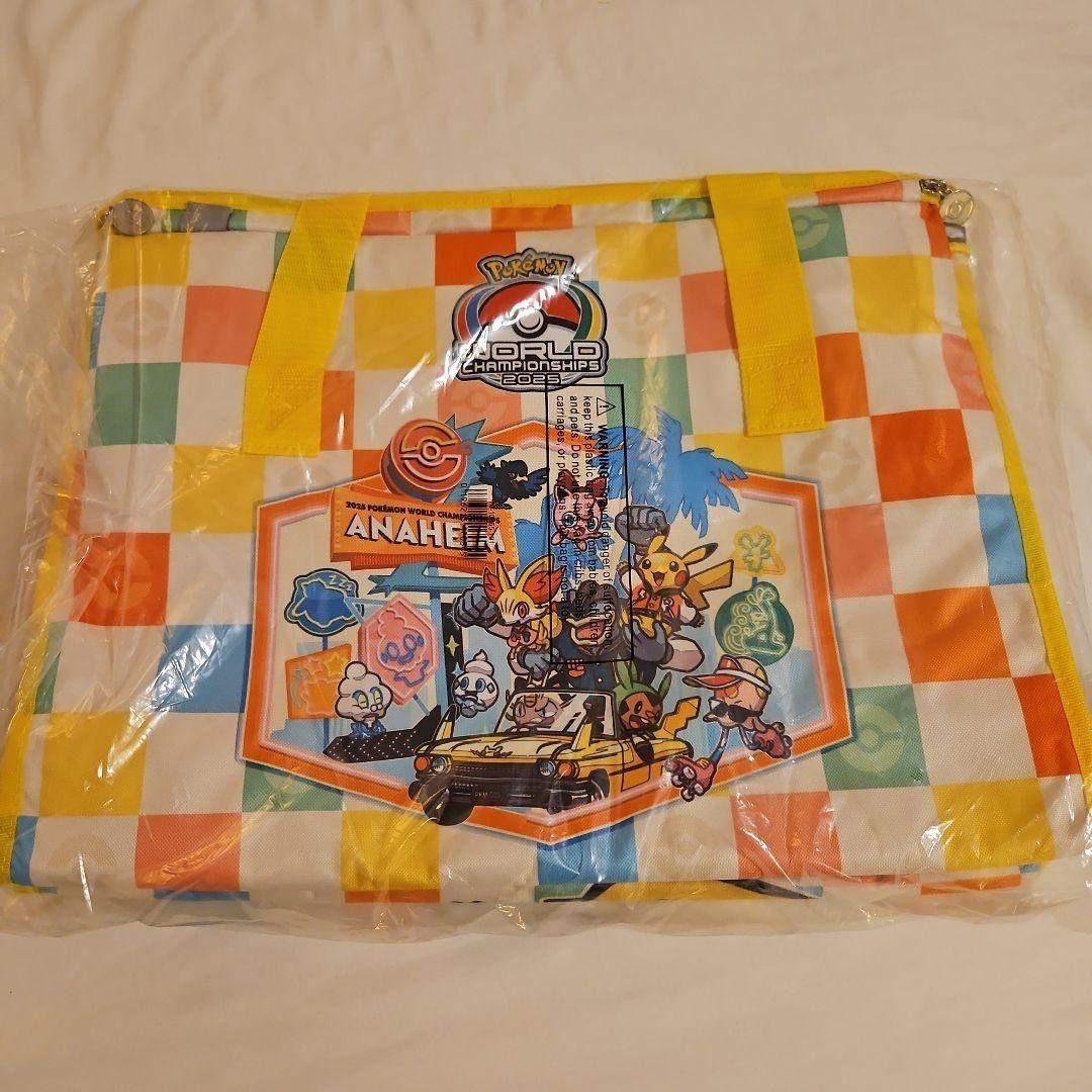 WCS 2025 ピカチュウ ポケモン アナハイム ボストンバッグ pokemon us