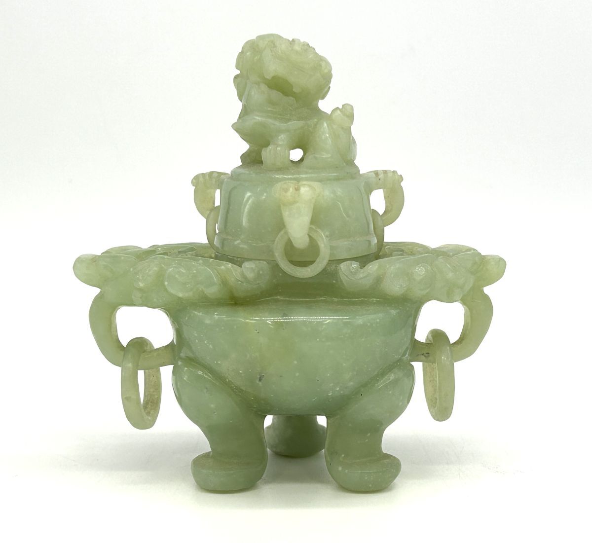 Yahoo!オークション -「翡翠 香炉」(彫刻、オブジェ) (美術品)の落札