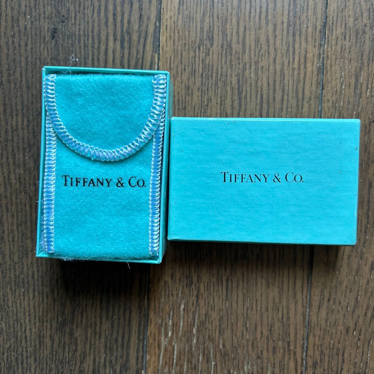 TIFFANY&Co ティファニー 空箱 巾着袋 2点セット ブルー｜Yahoo!フリマ