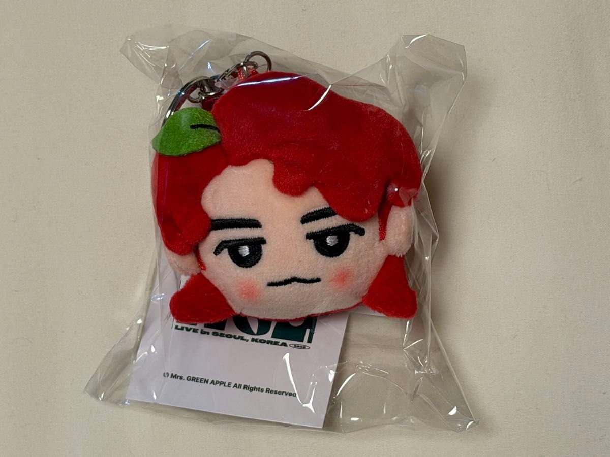 Mrs GREEN APPLE ミセス 韓国 ソウルコン ぬいぐるみキーリング 若井滉