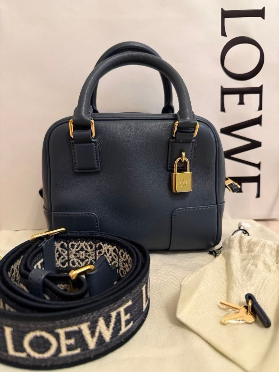 未使用 LOEWE ロエベ ウーブンスパイラル ストラップ 付け替えハンドル