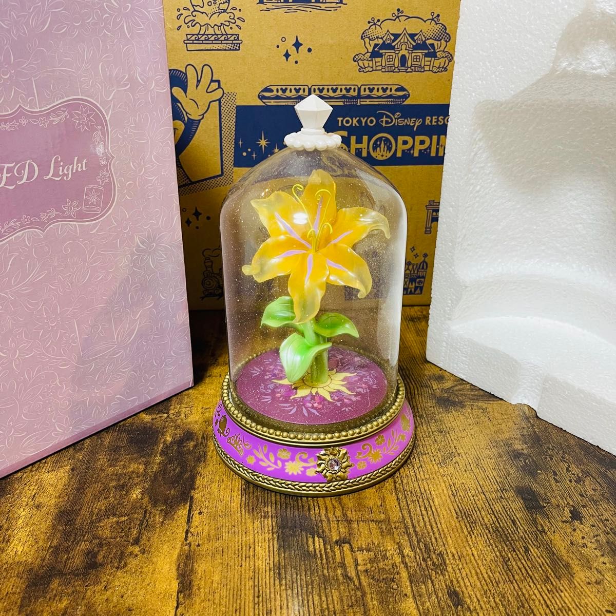 ラプンツェル 魔法の花 LEDライト ランプ 塔の上のラプンツェル